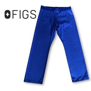 FIGS Technical Collection Straight Leg Scrub Pants T21003T Royal Blue Size L/T